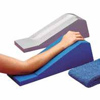 TEST, TRÄNING OCH BEHANDLING Armstöd Armstöd avsett att användas vid behandling av ödem i arm och hand. Glider inte när det står på ett bord eller i en säng.