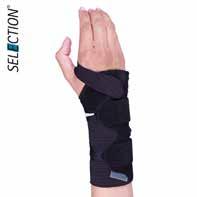 HAND- OCH HANDLEDSORTOSER SELECTION handledsortos Soft Smidig, elastisk handledsortos tillverkad av ett modernt och följsamt material som andas och känns behagligt mot huden.