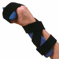 HAND- OCH HANDLEDSORTOSER Kwik-Form progressiv handledsortos Ortos med fast skena och avtagbar polstring. Kan justeras utan verktyg. Stöder hand- och handled.
