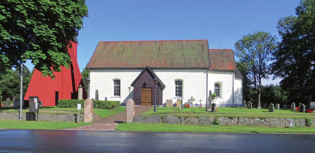 Torskinge kyrka och klockstapel Antikvarisk medverkan i samband med utvändig restaurering Torskinge socken i