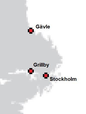 För att få upp planet i luften används en avskjutningsramp. Avskjutningsrampen placeras stabilt på marken, därefter monteras Gatewing X100 och rutt programmeras in i fältdatorn som ingår i UAS.