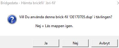 Om filen saknas har den sannolikt lagts i fel bibliotek. Bekräfta kopplingen med Ja.