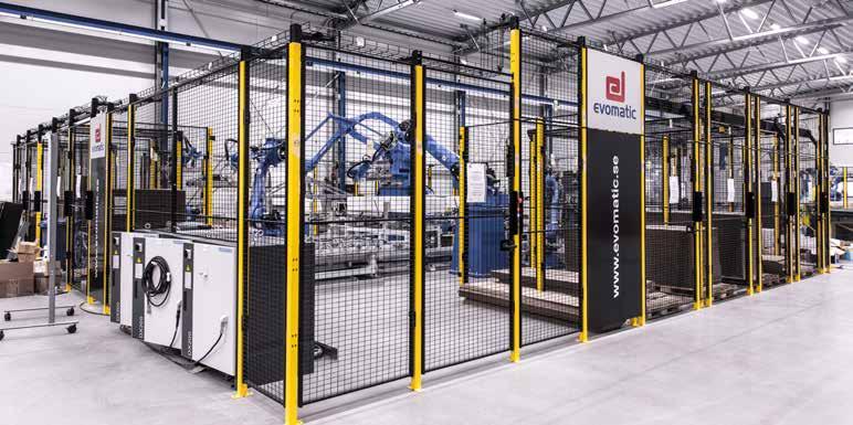 Axelent levde upp till kraven Evomatic har under en tid arbetat med ett större wellpappprojekt till en ledande