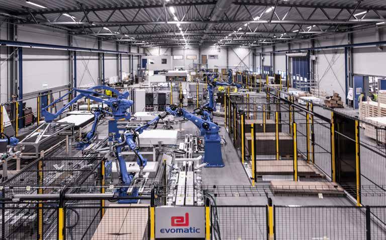 Genom att bygga en robotlinje, addera teknik samt X-Guard nätväggar står nu anläggningen klar på plats i Karlshamn.