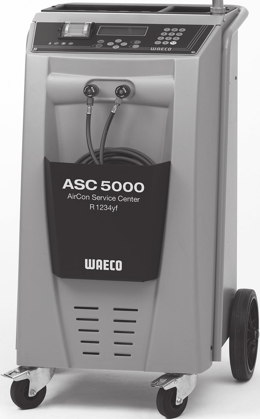 ASC5000, ASC5000G Servicearbeten I ANVISNING Det aktuella lokala atmosfäriska trycket (lufttryck) hittar du på Internet (t.ex. på http://www.smhi.se). 9.
