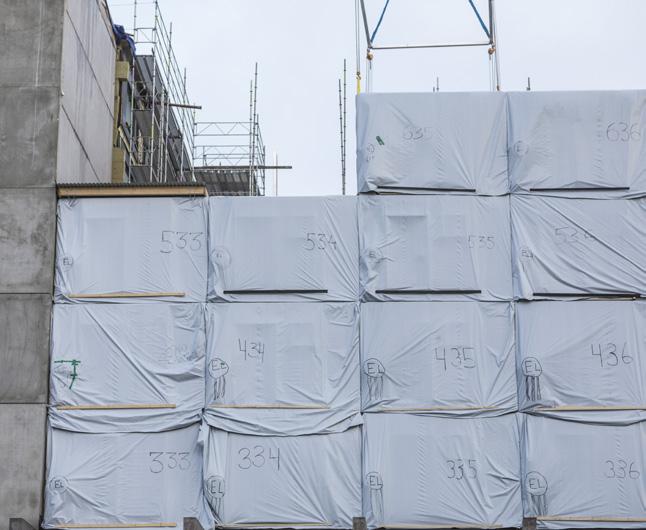 G B J B YG G VÄ X J Ö DOCENTEN ÄR F Ä R D I G S T Ä L LT! GBJ Bygg AB har avslutat projektet som är upprättat i samarbete med Växjöbostäder.