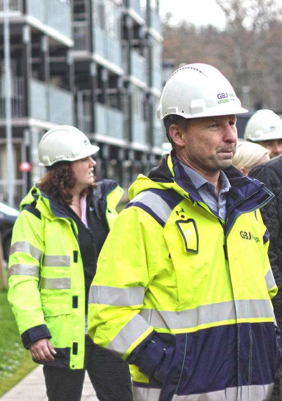 En elcykel ingår också till varje lägenhet.