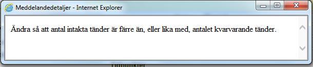 25. Om meddelandetexten är för lång så att den inte syns i meddelanderutan måste du trycka på Detaljer, för att få fram hela meddelandet. 26.