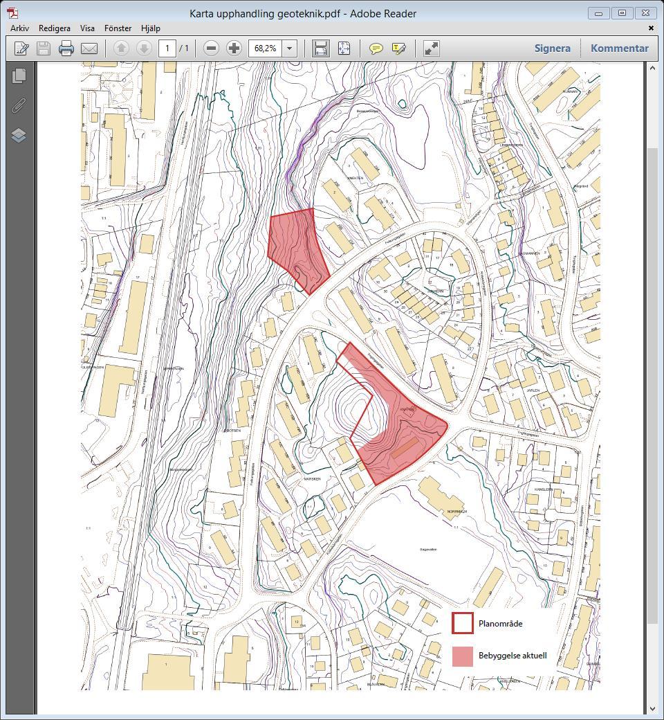 NORRMALM 1:1 YNGLINGAGATAN, BORÅS STAD 7 1 Objekt COWI AB har på uppdrag av Borås Stad utfört en geoteknisk utredning, enligt IEG Rapport 4:2010, Tillståndsbedömning/klassificering av naturliga