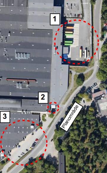 4. Utredning av verksamhetsbuller 4.1 Inventering av bullerkällor En besiktning av planområdet utfördes 2016-12-01 kl 08:00 där närliggande potentiella bullerkällor inventerades.