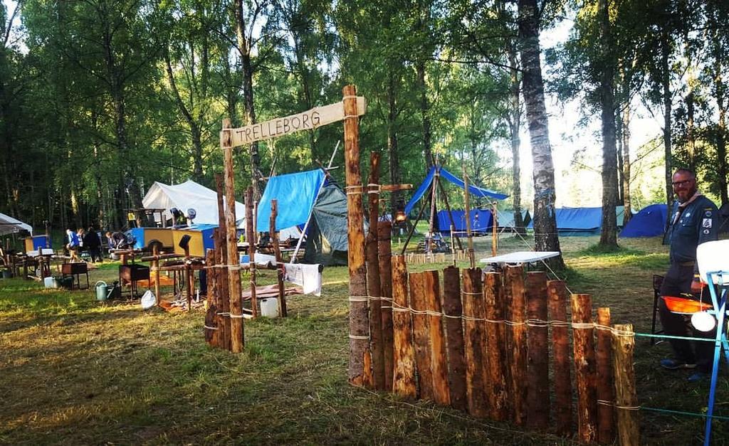 Sommarläger Sjöröd Årets sommarläger, Sjöröd 2017 var under vecka 28 och vi var på Sjöröds lägerområde som ligger på Österlen. Under veckan fick våra scouter medverka i programmet som lägret ordnade.