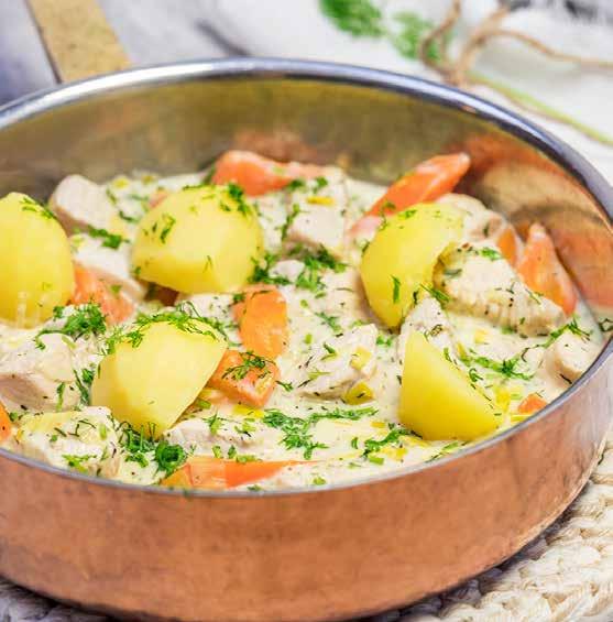 vitlöksstekt portabellosvamp, granatäpple och