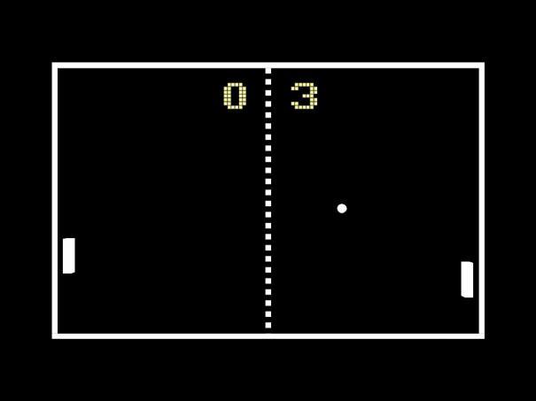 Figur 2 Exempel på AI som har symmetriska förutsättningar med spelaren. Spelen är Atari (19