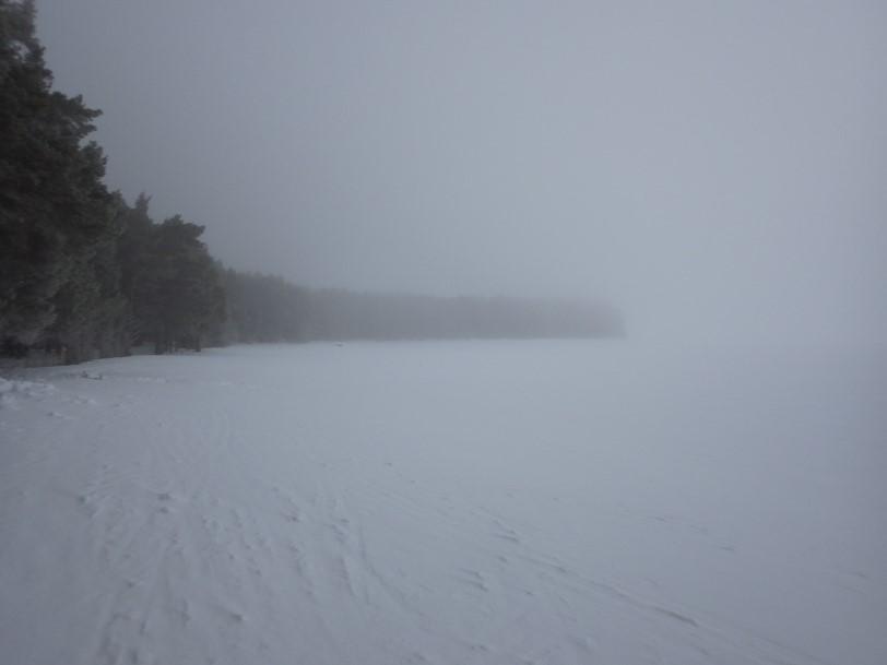 morgon ute på "beachen" på