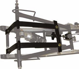 91 CM FRAMFJÄDRINGSKIT - S-36 HANDLING PACKAGE Underlättar vid boondocking och skråkörning.