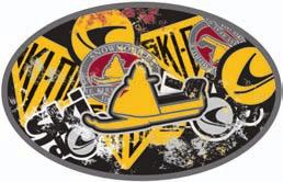 SEK SKI-DOO FREERIDE POP ART