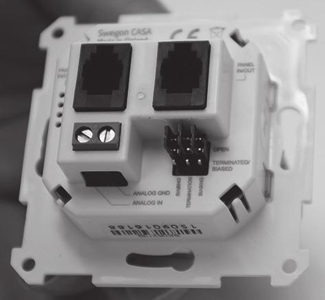 En Smart kontrollpanel kan monteras upp till 40 meter från aggregatet (med användning av 2 st. 20 meter långa modularkablar).