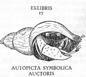 Detta är Erik Tretows exlibris.