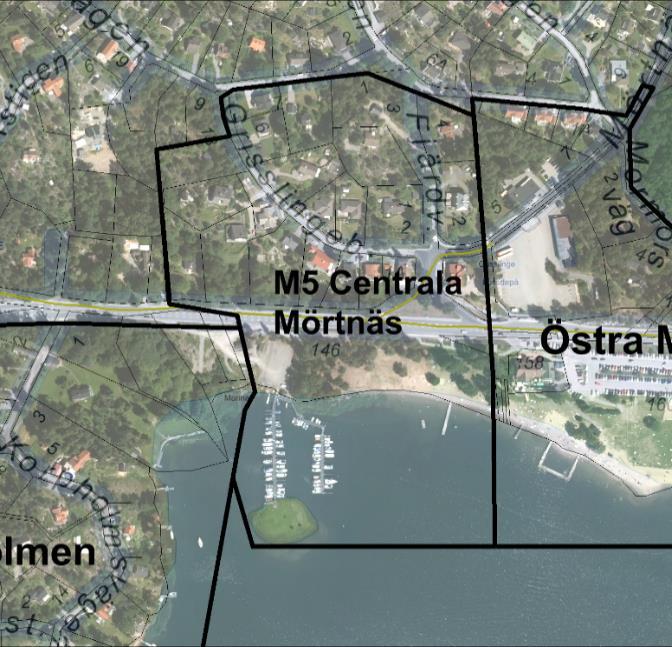 4 av 7 C. M5 Centrala Mörtnäs Mörtnäs är ett prioriterat förändringsområde (PFO-område) där planläggning och VAutbyggnad pågår sedan lång tid tillbaka.