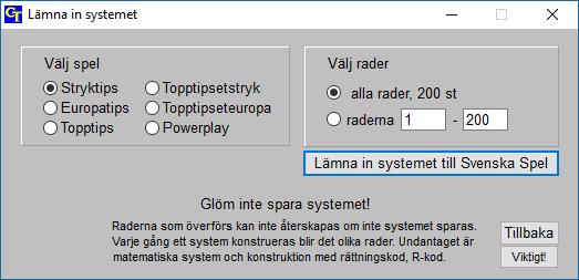 4. Spara systemet Välj System Spara konstruerat system (stm-fil) och spara systemet i datorn.