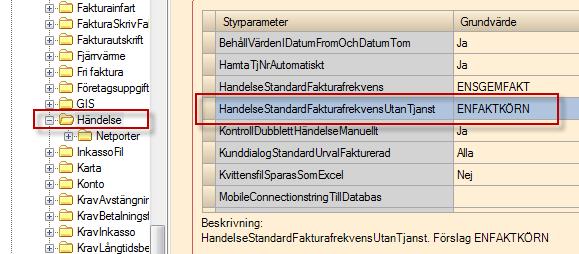 43149 ärende 64889 Faktura > Skapa faktura Skall visas på konferens Fakturering av Händelse för kund eller anläggning som