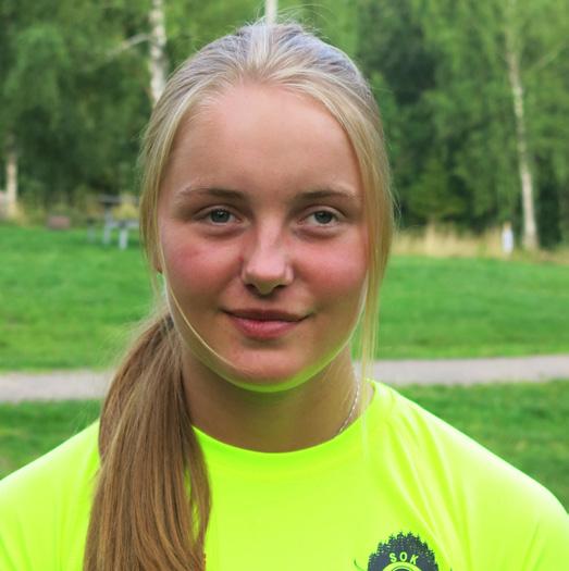 ANNIE LINDH FIS-RANKING: 6 SKIDSKYTTE JUNIOR TOPPRESULTAT SKIDSKYTTE: född: längd: vikt: 1997 167 CM 61 KG 2014-2015 SVENSKA CUPEN 5:e plats SWECUP IDRE 2:a plats skidor: pjäxor: FISCHER ALPINA SWIX