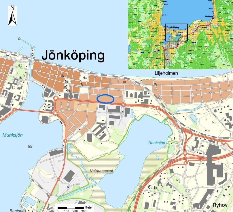 1 BAKGRUND OCH SYFTE WSP har på uppdrag av SAAB AB utfört en miljöteknisk och geoteknisk undersökning på kv. Domherren i centrala Jönköping.