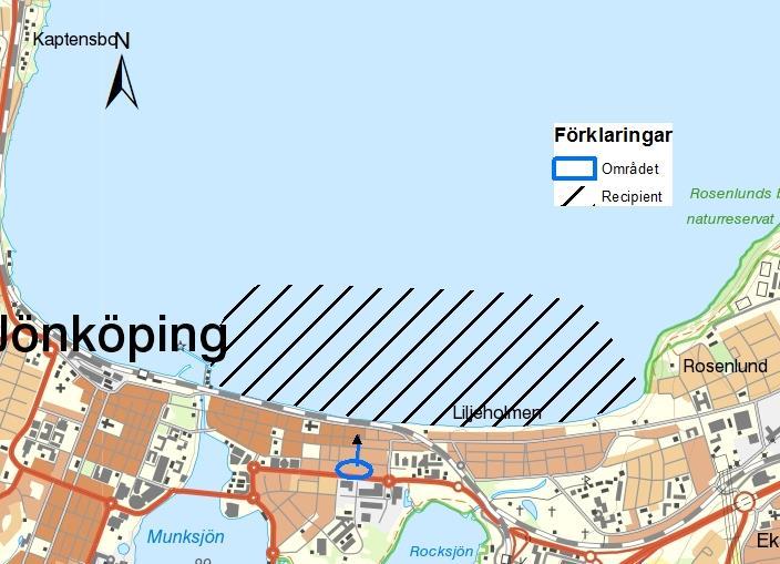 spridning även sker genom att tillrinnande grundvatten från närområdet för med sig föroreningar som ligger under grundvattenytan. Denna spridning bedöms dock vara försumbar i jämförelse.