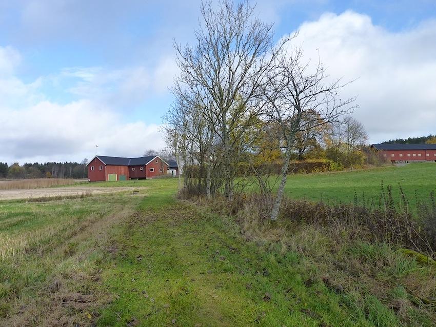 nordvästra hörn (element B).