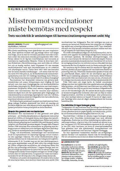 måste bemötas med respekt