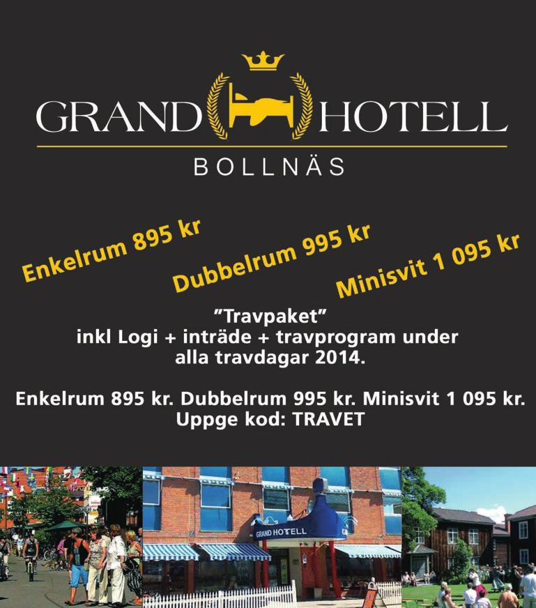 SÖDRA HÄLSINGLANDS TRAVSÄLLSKAP KONTAKTUPPGIFTER & TÄVLINGSRUTINER Adress Box 1096, 821 Bollnäs Telefon 0278-272 40 Fax 0278-5 01 Resultat & programförändringar (normal taxa) 0771-10 20 56 P-giro 131