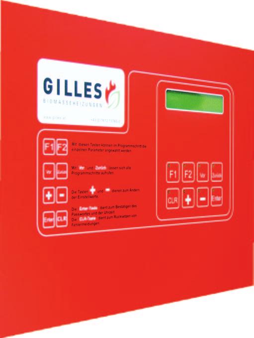 UPPVÄRMNING MED PELLETSPANNA KONTROLLPANEL