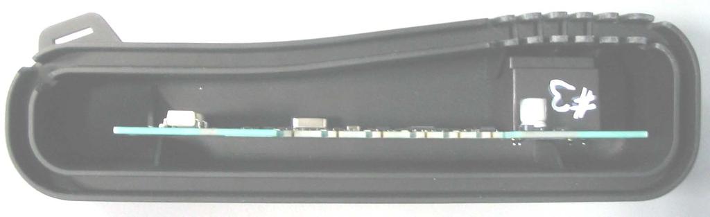 Anslutningar och genomförningar vid kastrullavkänningen Gula ledningar av 6pol. kabel genomförs Bruna ledningar av 6pol.