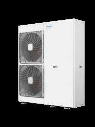 E(B/D)LQ011-016Cv3/CW1 Daikin Altherma monobloc utan backupvärmare Kompakt och lätt utomhusenhet med vattenanslutning Expansionskärl, cirkulationspump, säkerhetsventil, filter och styrsystem är