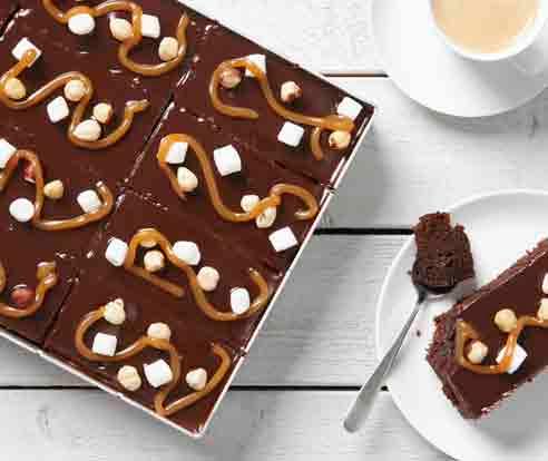 Rocky Road chokladkaka Nöt-Crème MjölkChoco-tårta Mormors Chokladkaka Mormors Chokladkaka Rapsolja 1500 g 720 g 465 g Mormors Chokladkaka Mormors Chokladkaka Rapsolja 480 g 310 g Chokladganache