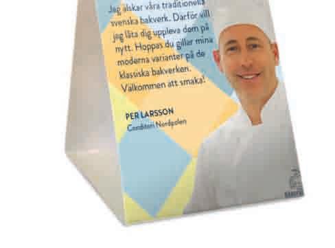 VI HAR UNDER året tagit fram två recepthäften med sammanlagt 24 recept som blivit mycket uppskattade.