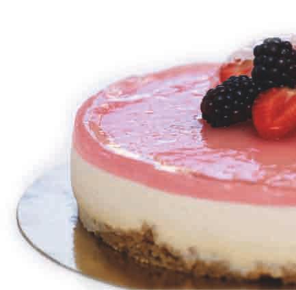 Blodapelsincheesecake Digestivebotten Digestivekex Rex margarin (smält) Blodapelsinmousse Philadelphiaost Florsocker Vaniljsocker Grädde Crème fraiche Kessko Blodapelsinmousse Blodapelsinspegel
