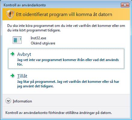 Installera drivrutin och programvara 2 För nätverksanvändare (för 2000 Professional/XP/XP Professional x64 Edition/Windows Vista ) Viktigt Kontrollera att du har fullföljt instruktionerna i steg 1