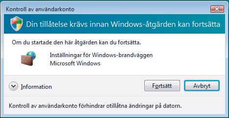 Installera drivrutin och programvara Windows Vista -användare: 1 Klicka på Start-knappen, Kontrollpanelen,