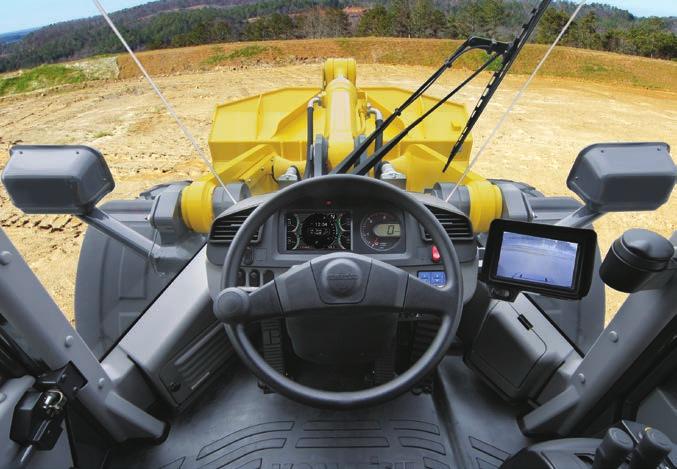 Informations- och kommunikationsteknik Låga driftskostnader Komatsu ICT hjälper dig att minska driftkostnaderna genom enkel och effektiv operationshantering.