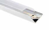 Artikel Bredd Höjd Längd LED-strip s max. Bredd S40130 C1 Corner 16 mm 16 mm 2 m 11 mm Tillbehör Art.