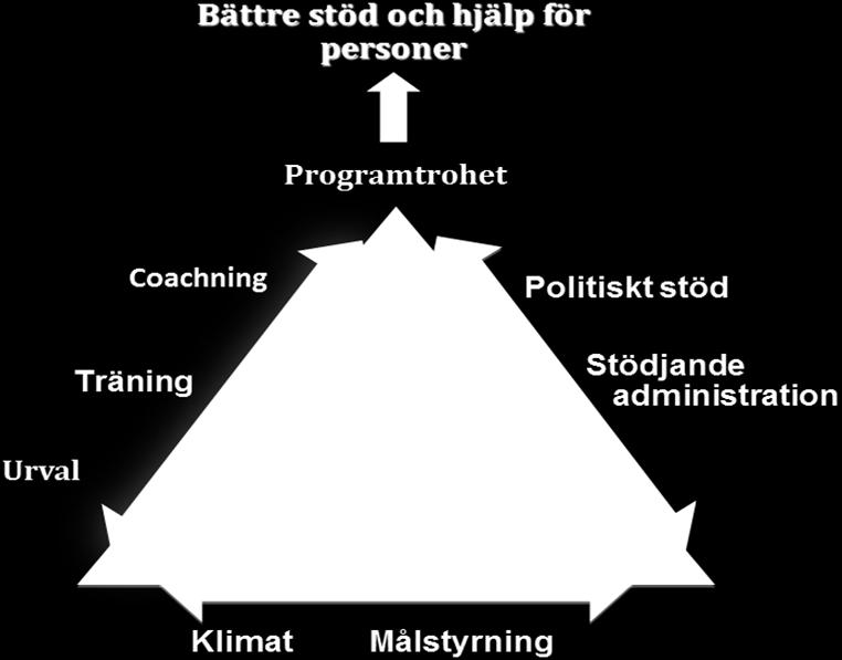 Antaganden om effektiv implementering av metoder En modell för hur olika