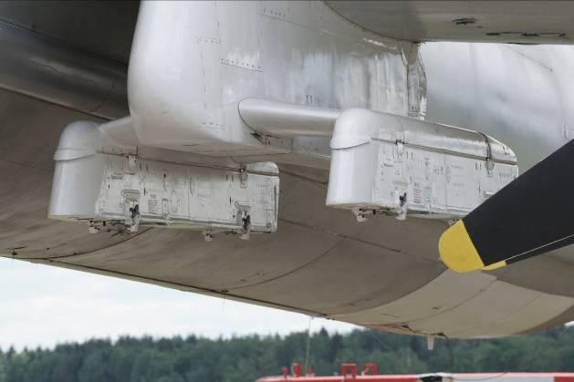 Balken har tidigare setts på de Tu-95MS som använts för utprovningsverksamhet, men på Armija 2015 var det första gången balken förekom på en utställning.