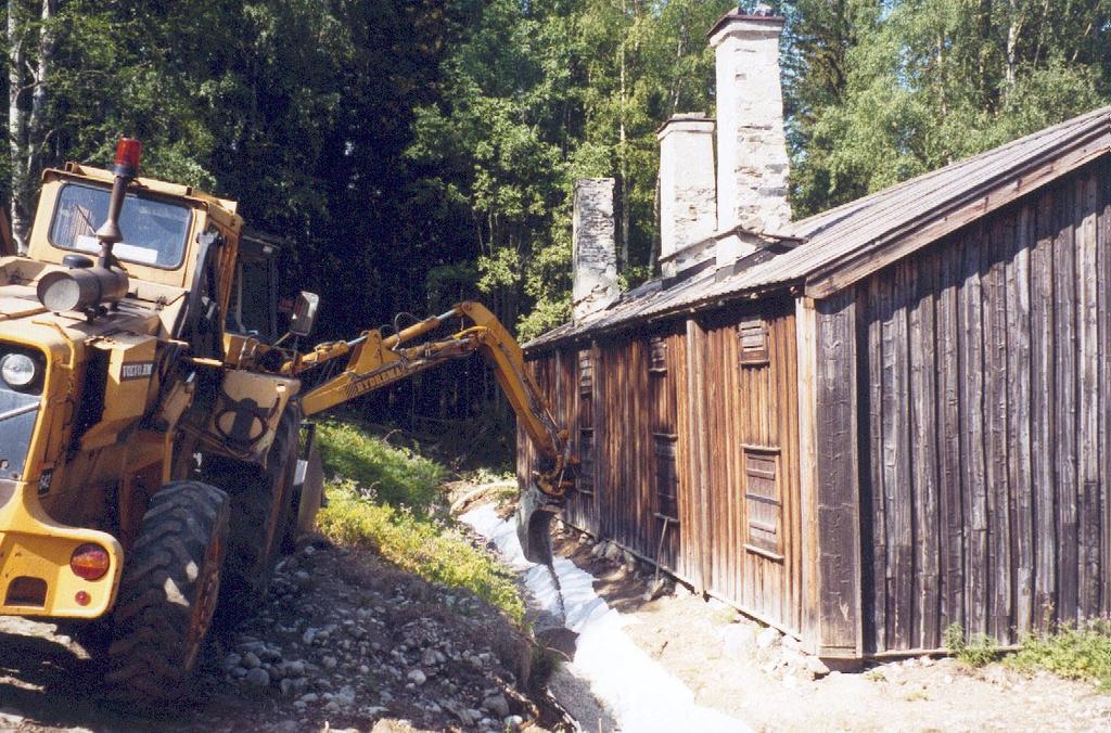 Restaurering av Jämtgården och kägelbana vid