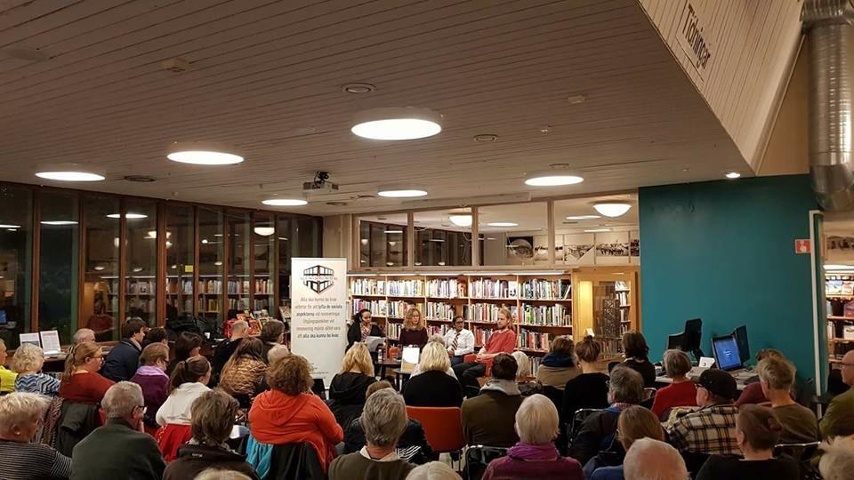 Panelsamtal - IBF:s bostadsmöte IBF s bostadsmöte. Från Alla ska kunna bo kvar Uppsala deltog Åse Richard i ett panelsamtal om renovräkning. Panelsamtal Majorna förändras för vem?