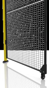 T1-27 Dörrstängare Automatisk dörrstängare till X-Guards slagport, komplett med fäste. Fästet är vändbart och passar både stolpe 5x5 och 7x7 mm. Obs!