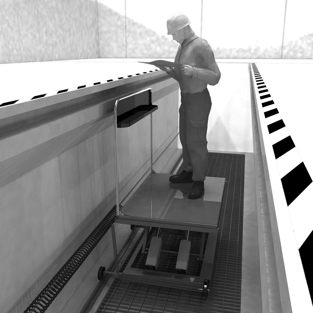 UR MANUAL / BRUKSANVISNING PIT PLATFORM