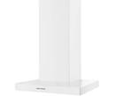 Pris vägghängd: 4 200:- Pris frihängd: 500:- OPAL Rostfri C, Vägghängd, bredd 600 mm. 35-72 db, Tryckknapps- styrning, LED-belysning, Medför att väggskåpen på båda sidor minskas ner.