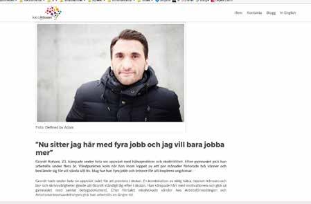 Marknadsföring En grundtanke i marknadsföringen är att Jobbmässan ska