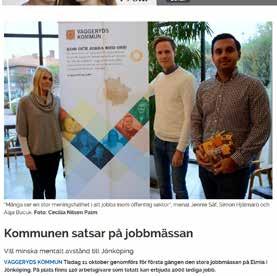 och stärktes Jobbmässans trovärdighet.